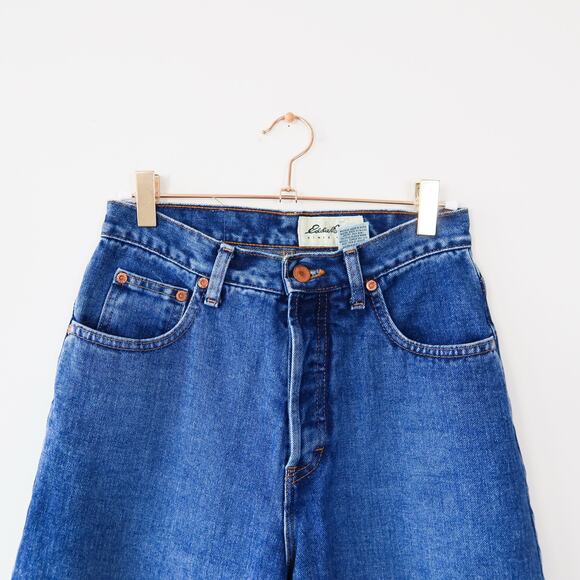 Eddie Bauer Straight Leg High Waisted Jeans Size 4 - Picture 3 of 9